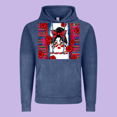Mamacita Serape Vintage Hoodie Designed By Zillion Design Studio