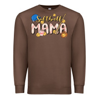Chestnut softball MAMA Premium Sweatshirt - MaliasSmallBusiness