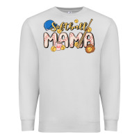 Dove Grey softball MAMA Premium Sweatshirt - MaliasSmallBusiness