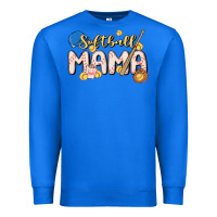 True Royal softball MAMA Premium Sweatshirt - MaliasSmallBusiness