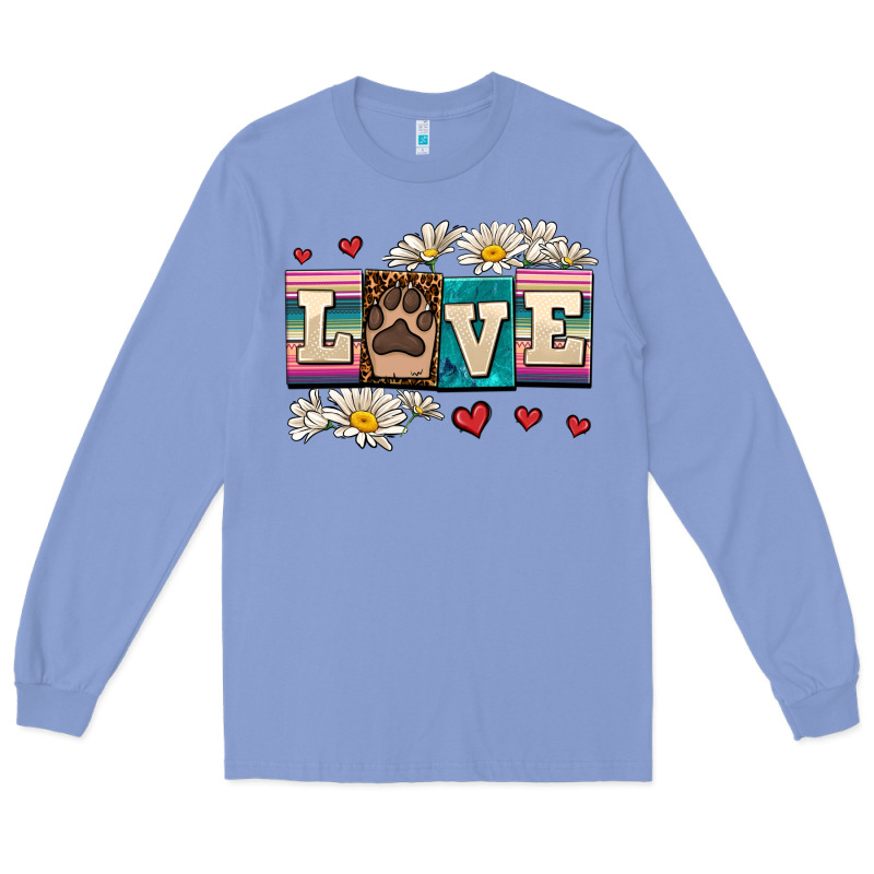 Love Dog Long Sleeve Tee by AdoDesignShop | Teevron