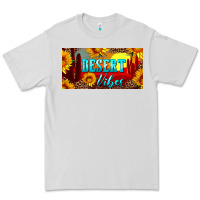 Dove Grey desert vibes license plate Premium Tee - Artiststas