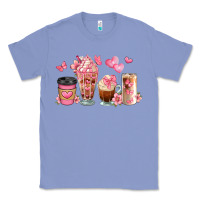 Colony Blue floral coffee cups Classic Tee - JahusDesignShop