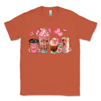 Copper floral coffee cups Classic Tee - JahusDesignShop