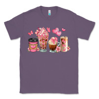 Lavender floral coffee cups Classic Tee - JahusDesignShop