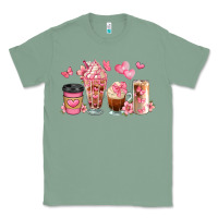 Sage floral coffee cups Classic Tee - JahusDesignShop