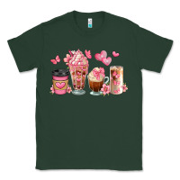 Sports Green floral coffee cups Classic Tee - JahusDesignShop