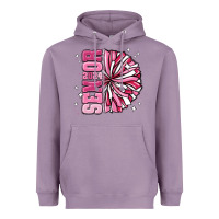 Lavender senior 2024 pink cheer Heavyweight Hoodie - MaliasSmallBusiness