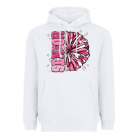 White senior 2024 pink cheer Heavyweight Hoodie - MaliasSmallBusiness
