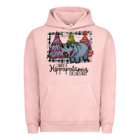 Pigment Salmon hippopotamus, Christmas Carols, Christmas, Christmas market, christmas Urban Hoodie - Bettercallsaul