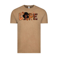 Vintage Coffee dope melanin Vintage Tee - Zillion Design Studio