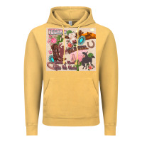 Vintage Mustard yeehaw western Vintage Hoodie - Zillion Design Studio