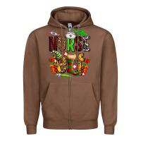 Chestnut nurse elf Zipper Hoodie - AdoDesignShop