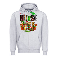 Nurse Elf Zipper Hoodie | Teevron