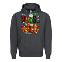 Smoke nurse elf Zipper Hoodie - AdoDesignShop