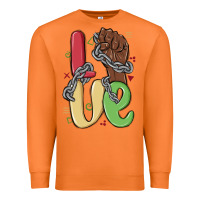 Carrot love juneteenth Premium Sweatshirt - MaliasSmallBusiness