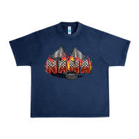 Navy race nana Urban Heavy Tee - Zillion Design Studio
