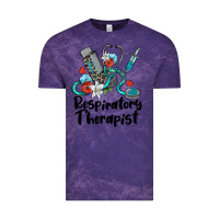 Cloud Purple respiratory therapist Vintage Tee - BarkalooDesign
