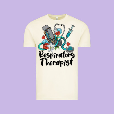 Respiratory Therapist Vintage Tee Designed By Barkaloodesign