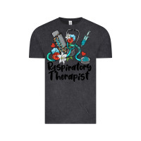Vintage Black respiratory therapist Vintage Tee - BarkalooDesign