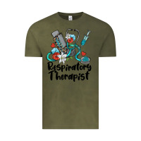Vintage Olive respiratory therapist Vintage Tee - BarkalooDesign