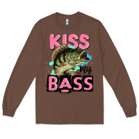 Chestnut kiss my bass Long Sleeve Tee - JahusDesignShop