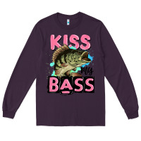 Plum kiss my bass Long Sleeve Tee - JahusDesignShop