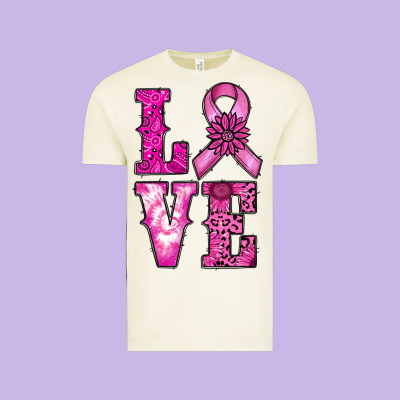 Cancer Love Vintage Tee Designed By Ranaportraitstore
