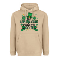 Mushroom the leprechauns made me do it Heavyweight Hoodie - MaliasSmallBusiness