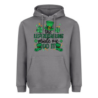Storm the leprechauns made me do it Heavyweight Hoodie - MaliasSmallBusiness