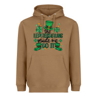 Toasted Coconut the leprechauns made me do it Heavyweight Hoodie - MaliasSmallBusiness