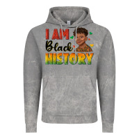 Cloud Rock i am black history with afro black boy Vintage Hoodie - texasbilliewilder