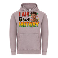 Vintage Zinc i am black history with afro black boy Vintage Hoodie - texasbilliewilder