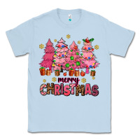 Pink Christmas Trees Classic Tee | Teevron