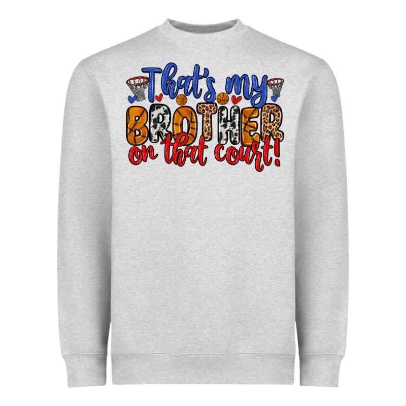 That S My Brother On That Field Heavyweight Sweatshirt by Zillion Design Studio | Teevron
