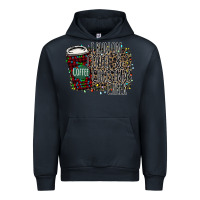 Navy I Run on Coffee and Christmas Cheer Urban Hoodie - Bettercallsaul