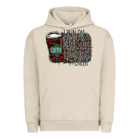 Pigment French Oak I Run on Coffee and Christmas Cheer Urban Hoodie - Bettercallsaul