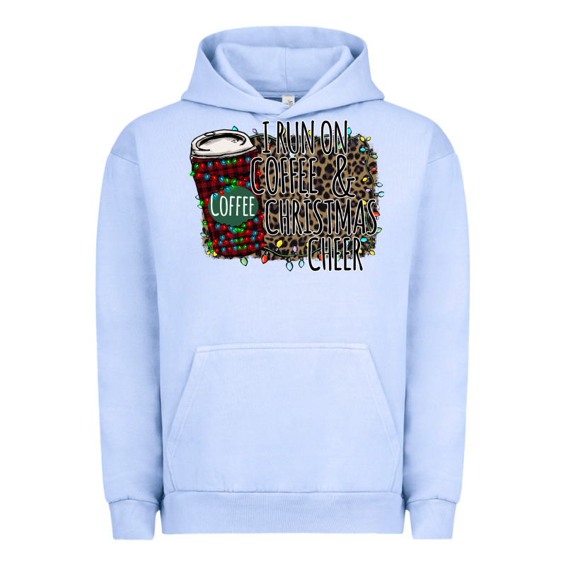 I Run On Coffee And Christmas Cheer Urban Hoodie by Bettercallsaul | Teevron