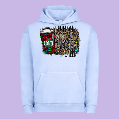 I Run On Coffee And Christmas Cheer Urban Hoodie Designed By Bettercallsaul