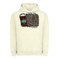 Pigment Pistachio I Run on Coffee and Christmas Cheer Urban Hoodie - Bettercallsaul