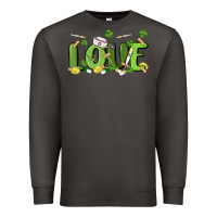 Smoke st patricks love nurse Premium Sweatshirt - MaliasSmallBusiness