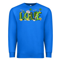 True Royal st patricks love nurse Premium Sweatshirt - MaliasSmallBusiness
