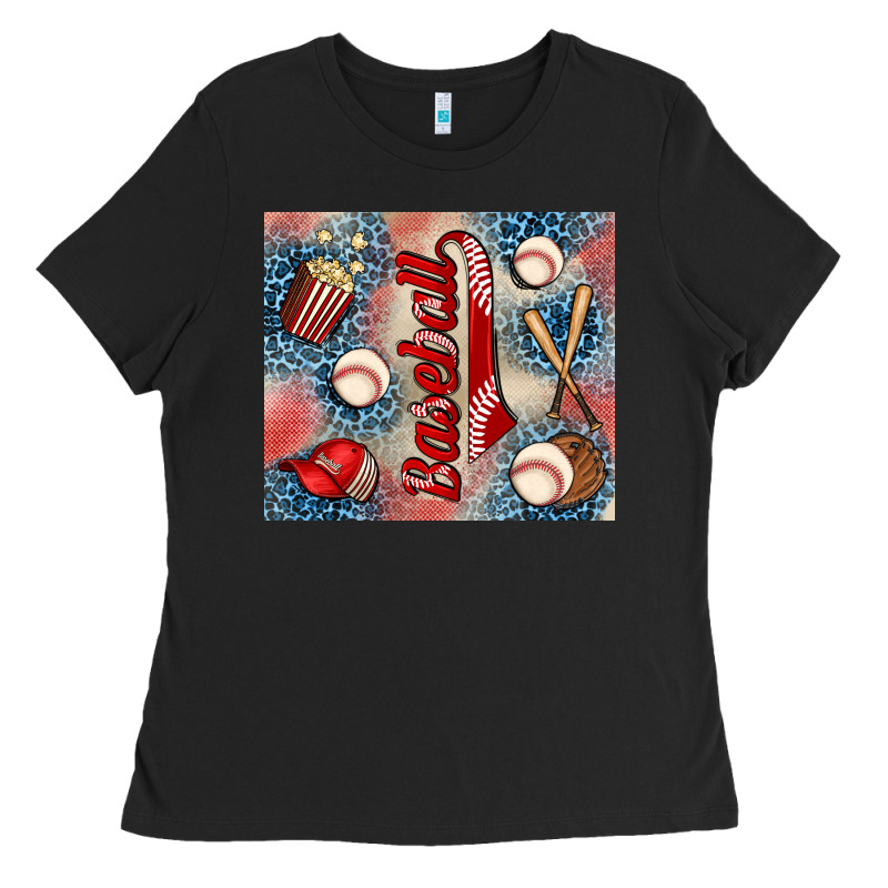 Baseball Ladies Tee by AdoDesignShop | Teevron