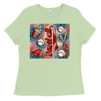 Matcha baseball Ladies Tee - AdoDesignShop