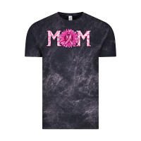 Cloud Black breast cancer mom Vintage Tee - RanaPortraitStore
