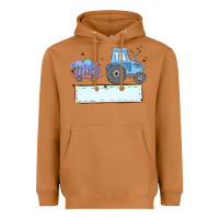Meerkat easter tractor boy Heavyweight Hoodie - MaliasSmallBusiness