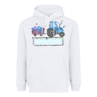 White easter tractor boy Heavyweight Hoodie - MaliasSmallBusiness