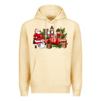 Pina Colada Santa Snowman Reindeer Penguin Elf Christmas Truck Premium Hoodie - BundleAndBundleShop