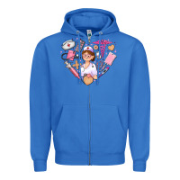True Royal nurse and nurse element heart Zipper Hoodie - AdoDesignShop