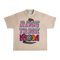 French Oak race track mom Urban Heavy Tee - Zillion Design Studio